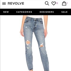 By the way. Jeans never worn